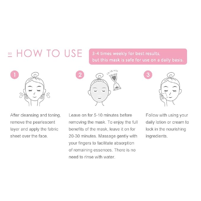 My Beauty Diary-Squalene Restorative Hydrating Facial Mask, Ultra Repairing and Lustrous Radiancw for Mature and Aging Skin (8 Combo Pack)