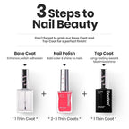 Beetles Neon Nail polish Set, 6 Colors Bright Rainbow Nail Polish Kit Quick Dry Finger Nail Polish Glossy Shine Nail Lacquer Polish Long Lasting Neon Party Gifts for Women