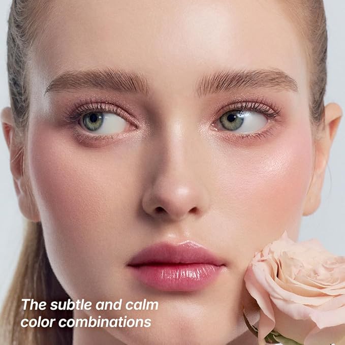 dasique Shadow Palette #27 Rose Milk Tea l 9 Pigmented Eyeshadows Blendable Natural Look l Korean Makeup l Eye shadow palette l Long Lasting Naturing Looking