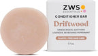 Driftwood Conditioner Bar, Vegan Solid Hair Conditioner for Oily Hair, Dandruff & Scalp Care, with Sandalwood, Lavender, Peppermint, Zero Waste, Travel-Friendly