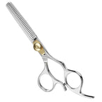 Suvorna 6.5” Thinning Shears for Hair Cutting, Trimming and Styling. Stainless Steel Texturizing Shears, blending shears and Layering Scissors for Cutting Hair for Women, Men and Adults