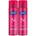Suave Hairspray Max Hold Variety 2-Pack, Unscented & Scented Formulas – Aerosol Hairspray, 11 Oz Ea.