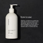 evolvetogether Nutrient-Rich Body Cleanser for Women & Men | Monaco – Mandarin, Oud & Patchouli | Cream-to-Oil Hydration, Gently Cleanses | Vegan, Cruelty-Free, Sulfate Free | (11.8 fl oz)