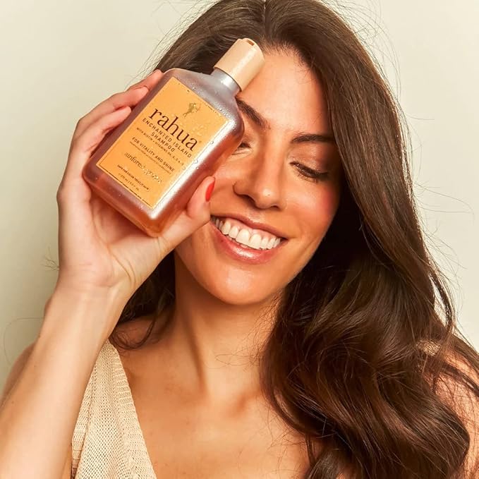 Rahua Enchanted Island Shampoo, Vegan, Sulfate Free Nourishing Shampoo with Biotin, For All Hair Types, Supports Healthy Growth and Shine, Coconut Guava Scent, Hair Care for Men and Women, 9.3 Fl Oz