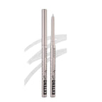 Silver Cream Eyeliner Pencil Waterproof Retractable Silver Gel Eyeliner Smudge-proof Hypoallergenic (02#)