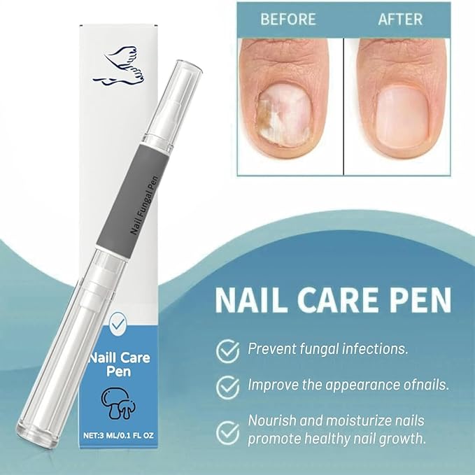 2Pcs Orvalle Nail Fungus Pen, Nail Growth Treatment Repair Serum Twist Pen Activator for Repair & Strengthener, Easy to Apply