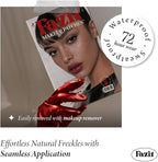 Fazit Makeup Patches - Sweetheart Speckles - Glow Up Make-Up Patches - Cute Glitter Makeup Accessories for Women - Cosmetic Glitter for Face