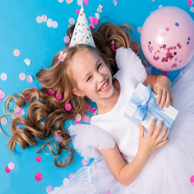 6 Pcs Unicorn Hair Bows Hair Clips For Girls Rainbow Hair Extensions For Kids Toddler Kids Ponytails Hand-made Cute Glitter Hair Accessories