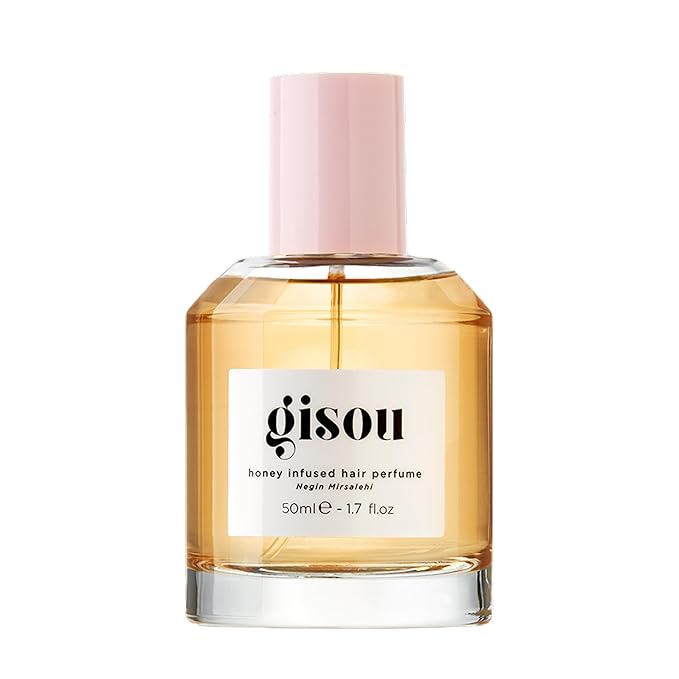 Gisou Honey Infused Hair Perfume – Long-Lasting Hair Fragrance with Mirsalehi Honey & Argan Oil, Wildflower Honey scent, 1.7 Fl Oz