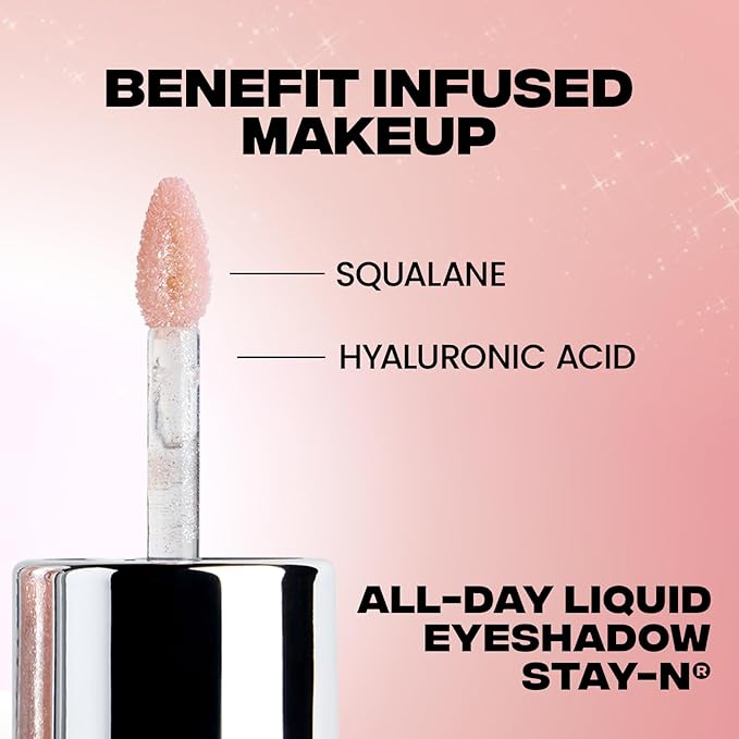 Sacheu Liquid Eyeshadow STAY-N Longwear Eye Makeup — Buildable Highly Pigmented & Blendable Eye Shadow Cream in Matte & Shimmer Finishes, Espress Yo Self