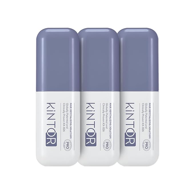 0.9% KX-826 KINTOR Hair Growth Spray,Strengthen Hair Nourish Hair follicles,Hair Care Products for Sparse Hair and Oily Hair Men&Women,180ml,Pro