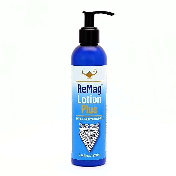 RnA ReSet ReMag Lotion – Topical Magnesium & Daily ReHydrator, Smooth Moisturizing Formula with Shea Butter & Coconut Oil, 7.5 FL oz