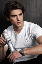 Avenue Man Unscented Sculpting Foam - Frizz Control & Firm Hold Hair Mousse for Men - Styling Hair Products - Mens Mousse for Hair Styling with No Crunch, Clean Texture & Long-Lasting Lift - 7 oz