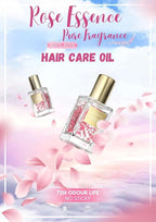 Weilaiya Damask Rose Essence Pure Fragrance Hair Care Oil – 1.41 fl oz – Nourishing Oil for Dry, Damaged, Frizzy Hair – Natural Moisturizing & Smoothing Treatment for All Hair Types