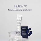 HORACE Under-Eye Moisturizer for Men - Anti-Fatigue Eye Cream to Reduce Dark Circles and Puffiness - Hydrating & Smoothing Skincare Formula for All Skin Types - Unscented, 15ml
