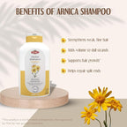 OTACI Herbal Strengthening and Volumizing Shampoo with Arnica, Everyday Use For Weak, Fine, and Flat Hair, Horsetail, Ginseng, Provitamin B5, No Paraben, No Silicon, No Alcohol 13.5 Fl Oz