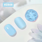 16.5ml Light Blue Nail Polish Large Volume Quick Drying Nail Polish, Fast Drying and Long Lasting Color Nail Art DIY Home Manicure Gift for Women