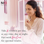 Nicole + Brizee N+B Hair Growth Vitamins - with Biotin, Vitamin C, Zinc, and Vitamin B12 - Natural-Based Hair Care Formula - Made in The USA - (30 Day Supply)(3-Pack)