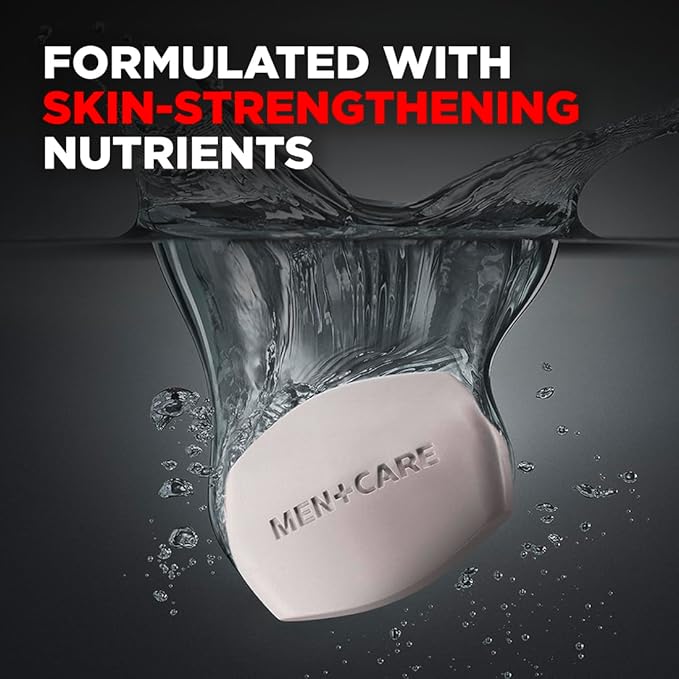 Dove Men+Care Body Soap and Face Bar More Moisturizing Than Bar Soap Deep Clean Effectively Washes Away Bacteria, Nourishes Your Skin 3.75 Ounce (Pack of 6)