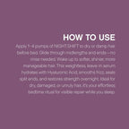 KEVIN.MURPHY NIGHT.SHIFT - Lightweight Overnight Hair Serum - Supports Hydration & Softness - Hair Treatment Includes Hyaluronic Acid & Australian Kakadu Plum - 100 mL / 3.4 fl oz