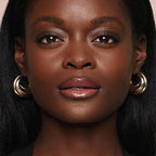 Jouer Essential Tinted Hydrating Lip Oil Gloss – Moisturizing Dry Lip Treatment Serum - Fragrance Free Tinted Lip Oil - Jojoba Seed Oil and Apricot Oil Formula