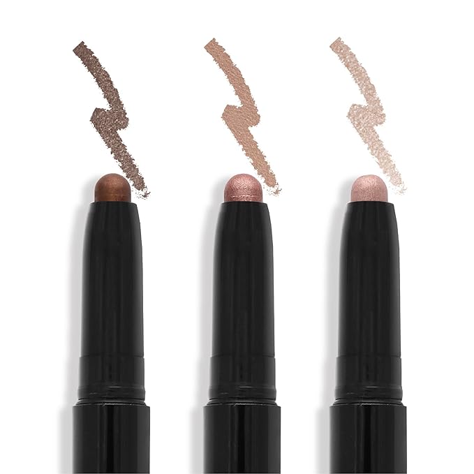 billion dollar brows bdb Shimmer Eyeshadow Stick - Multi-Use Eye Makeup in Shimmer, Sparkly Eye Glitter, Warm