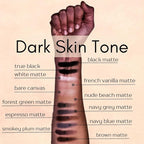 Smokey Plum Dark Purple Violet Brown Matte Opaque Pressed Powder Single Eyeshadow; Talc, Paraben & Cruelty Free