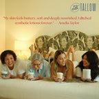 Whipped Tallow 9oz - All Natural Face Cream + Whole Body Moisturizer for Dry Skin - No Preservatives, Parabens or Seed Oils - 100% Pure, No Added Fragrance - USA Made (Unscented)