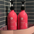 Luseta Keratin Shampoo and Conditioner Set Moisturizing Treatment for Dry Hair Smooth & Repair Damaged Hair for Women Sulfate Free 16.9 oz