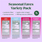 Bloom Nutrition Sparkling Energy Drink - Apple/ Glacier Variety Pack - Natural Caffeine, Zero Sugar, 180mg Caffeine - Antioxidant-Rich with Green Coffee Bean, Green Tea Extract, Prebiotics - 12oz 12 Pack