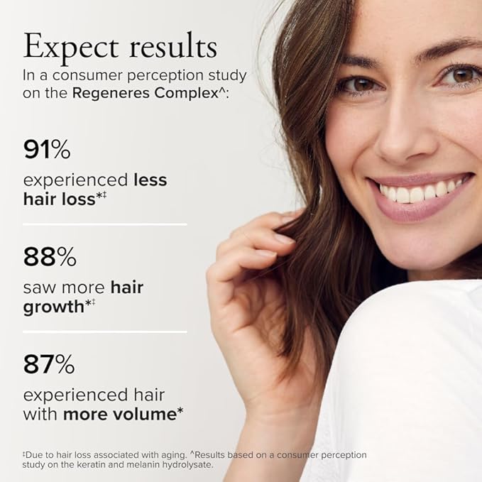 Serovital Hair Regeneres Advanced Hair Growth Supplement - Hair Vitamins for Women, Advanced Hair Regrowth, Hair Loss Treatments for Women, Thinning Hair Treatment – 90 Count