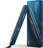 7MAGIC Hair Straightener 1 Inch Flat Iron Titanium Ceramic, Professional 2 in 1 Styling Tool with Fast Heat Up, Anti-Frizz Ionic & Floating Plates for Smooth Shiny Hair on All Hair Types