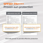 Derma B Everyday Mild Sunscreen SPF50+ PA++++ 1.69 Fl Oz, 50ml Fast-Absorbing Lightweight SPF Sunblock Moisturizer, Facial Body Non-Sticky for Dewy Skin, Korean Sunscreen Lotion for Sensitive Skin