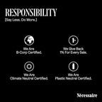 Nécessaire The Lip Balm | Hydrating Lip Balm for Women and Men, Clear, Mint, Multi-Ceramide, Treatment Balm | Instant Relief for Dry, Chapped Lips | Cooling Hypoallergenic Tip | Non-Sticky (0.5 fl oz)