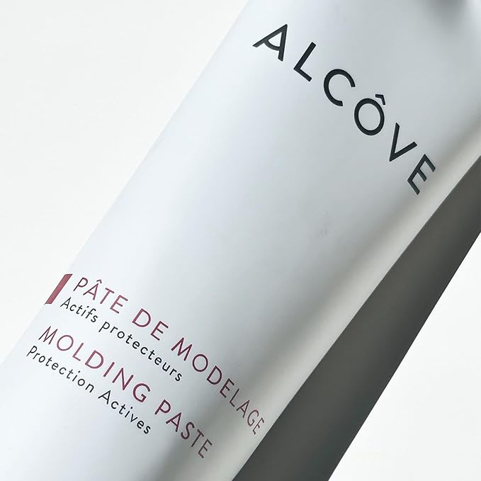 Alcôve - Molding Paste - all Hair Types - Matte - Flexible Control, Definition, and texture - Medium Hold - Long-lasting - Pomegranate Seed and Mango Extract - 3.4 oz