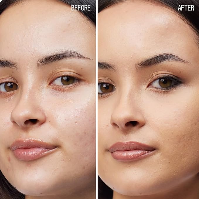 about-face THE PERFORMER Skin-Focused Foundation M1Warm – Medium Coverage, Long-Wear, Breathable & Buildable Base – Clean, Vegan, Hydrating Formula with Blue Agave & Chlorella – 1.08oz