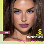 evpct Dark Purple Triangle Lip Liner Pencil Stick for Women, Retractable Lips Liner Pen Triangle Tip for Sculpting & Filling & Plumping, Longwear Lipliner Pencil, Vegan Cruelty Free Lip Filler Plumper