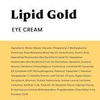 Stratia Lipid Gold Eye Cream Moisturizer and Anti-Aging Skincare for Dark Circles, Fine Lines, Wrinkles, and Under-Eye Brightening, 0.5 fl. oz