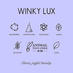 Winky Lux Amethyst Glimmer Balm – Nourishing pH Lip Balm with Color Changing Tint, Hydrating Ceramides Soften Lips, Coconut Scent