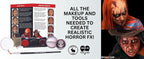 Mehron Makeup Premium Character Kits| Character Kits for Halloween & Cosplay| Made in the USA | Complete Kit Includes all Makeup, Tools, & Instructions on How to Create the Look | (Horror FX)