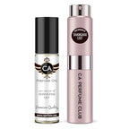 CA Perfume Duo Impression of Shanghai Lily For Women Perfume Layering Set Long Lasting Travel Size EDP + Body Oil Roll-On Bottle 0.27 Fl Oz+0.33 Fl Oz