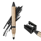 Artisan L'uxe Beauty Velvet Jumbo Eyeliner Pencil Smokey Eyes in 3 Minutes Water Proof, Smudge Proof, Long Lasting Age Defying Essential Oils Midnight (Shade: Black)