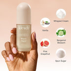 Kitsch Hair Perfume for Women - Warm Sugar | Clean, Deodorizing & Patented Odor-Eliminating Technology Hair Spray & Body Mist - Freshen Hair, Body & Pillows - Pink Grapefruit & Vanilla Scent - 50mL