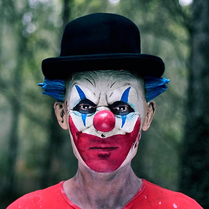 MEICOLY Red White Blue Face Body Paint Set,4th of July Accessories,4th of July Face Paint,4th of July Outfits for Women,Patriotic Independence Day Pride Face Paint with Painting Brushes and Sponges