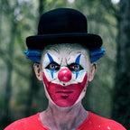 MEICOLY Red White Blue Face Body Paint Set,4th of July Accessories,4th of July Face Paint,4th of July Outfits for Women,Patriotic Independence Day Pride Face Paint with Painting Brushes and Sponges