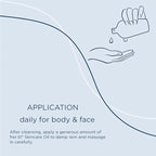 frei öl skincare oil – fast absorbing, nourishes skin soft and smooths – excellent as body oil for stretch marks removal and vitamin e oil for scars, microbiome-friendly and vegan, 125 ml / 4.23 Fl Oz