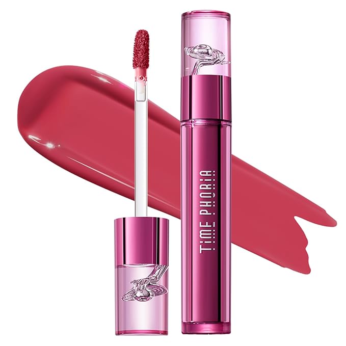 ALTERA BLURRING LIP TINT - Shine Lip Gloss to Soft Blurry Lip Matte Finish, Long-Lasting Lip Stain, Smooth and Blur lip lines, Watery-Velvet Feel, Hydrating & Non-Sticky (011 QUIVER)