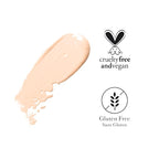 100% PURE Healthy Foundation Full Face Coverage Makeup, Liquid Matte Finish with Anti-Aging Benefits - Vegan - Gorgeous Fruit Pigmented Creme Color - (Fair with Warm Undertones) - 1 Fl Oz