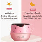 2 Pack Strawberry Lip Sleeping Mask,Plumping