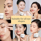 5% PDRN DIY Under Eye Patches Custom Fit on All Face, Under Eye Cream Mask for Puffy eyes, Dark Circles & Wrinkle | Caffeine, Retinol, Collengen, Peptides, Hyaluronic - Korean Popular EyeCare 1.06OZ